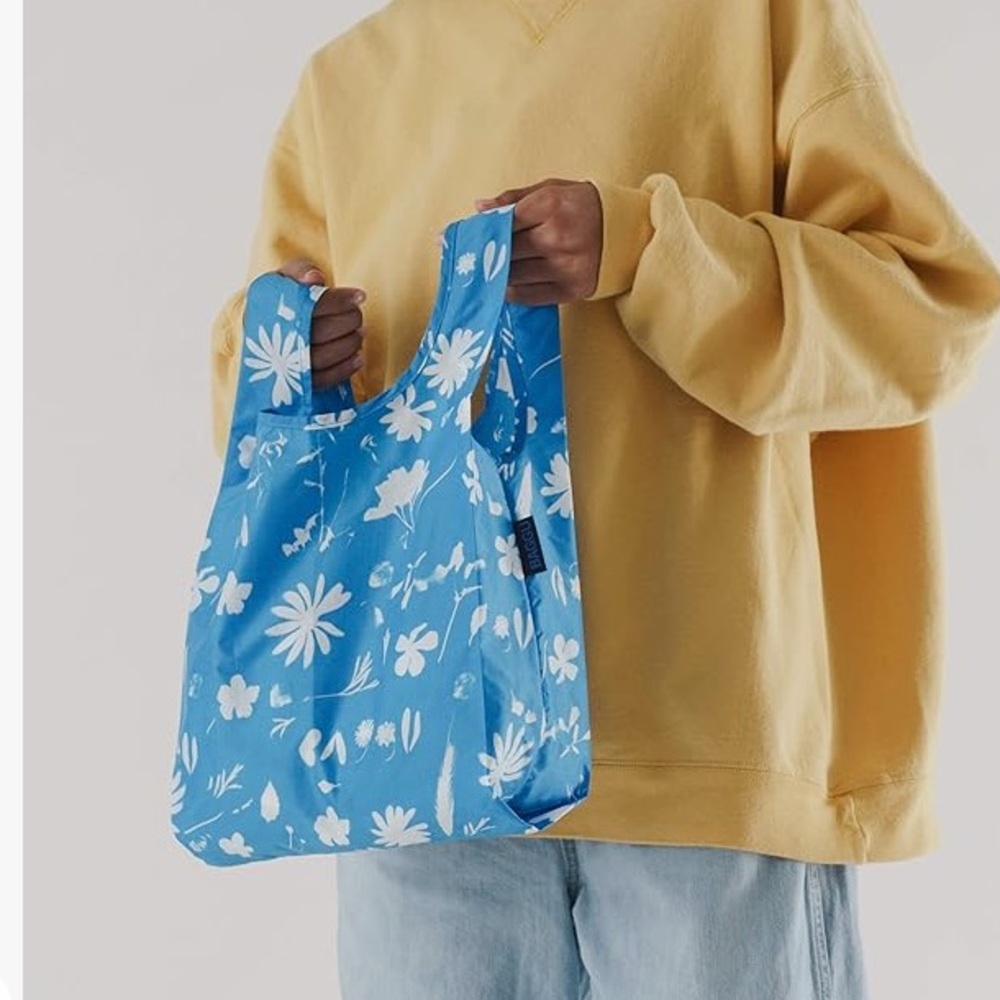 Baggu baby sunprint flower blue